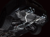 AWE Track Edition Exhaust for BMW G87 M2 - Chrome Silver Tips - Mounted